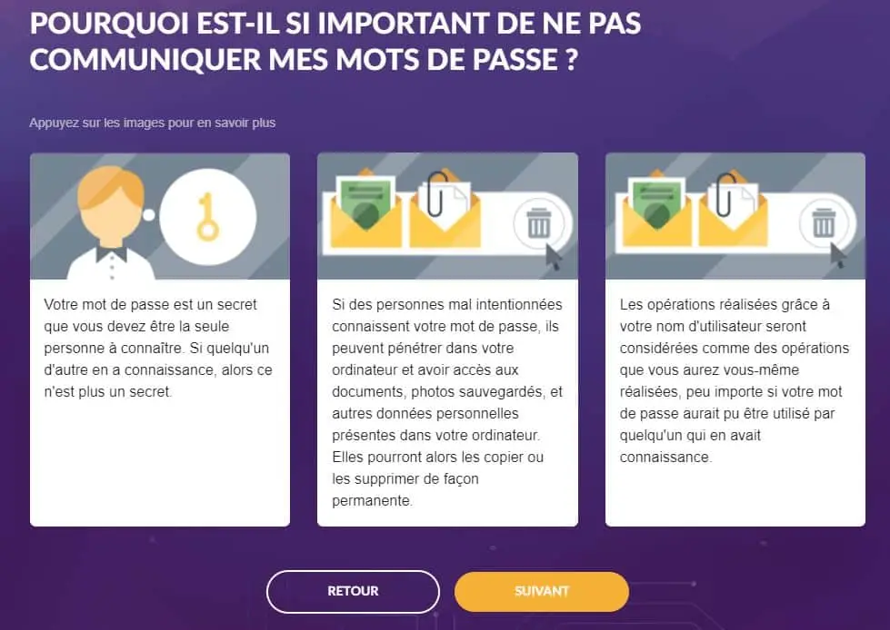 Formation automatisée de sensibilisation à la sécurité Kaspersky