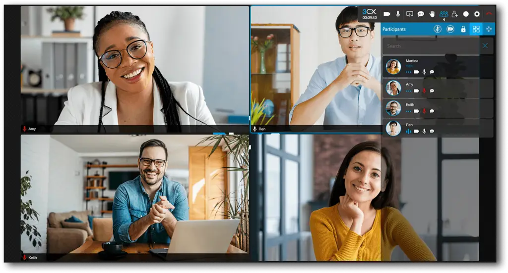 3CX visioconférence