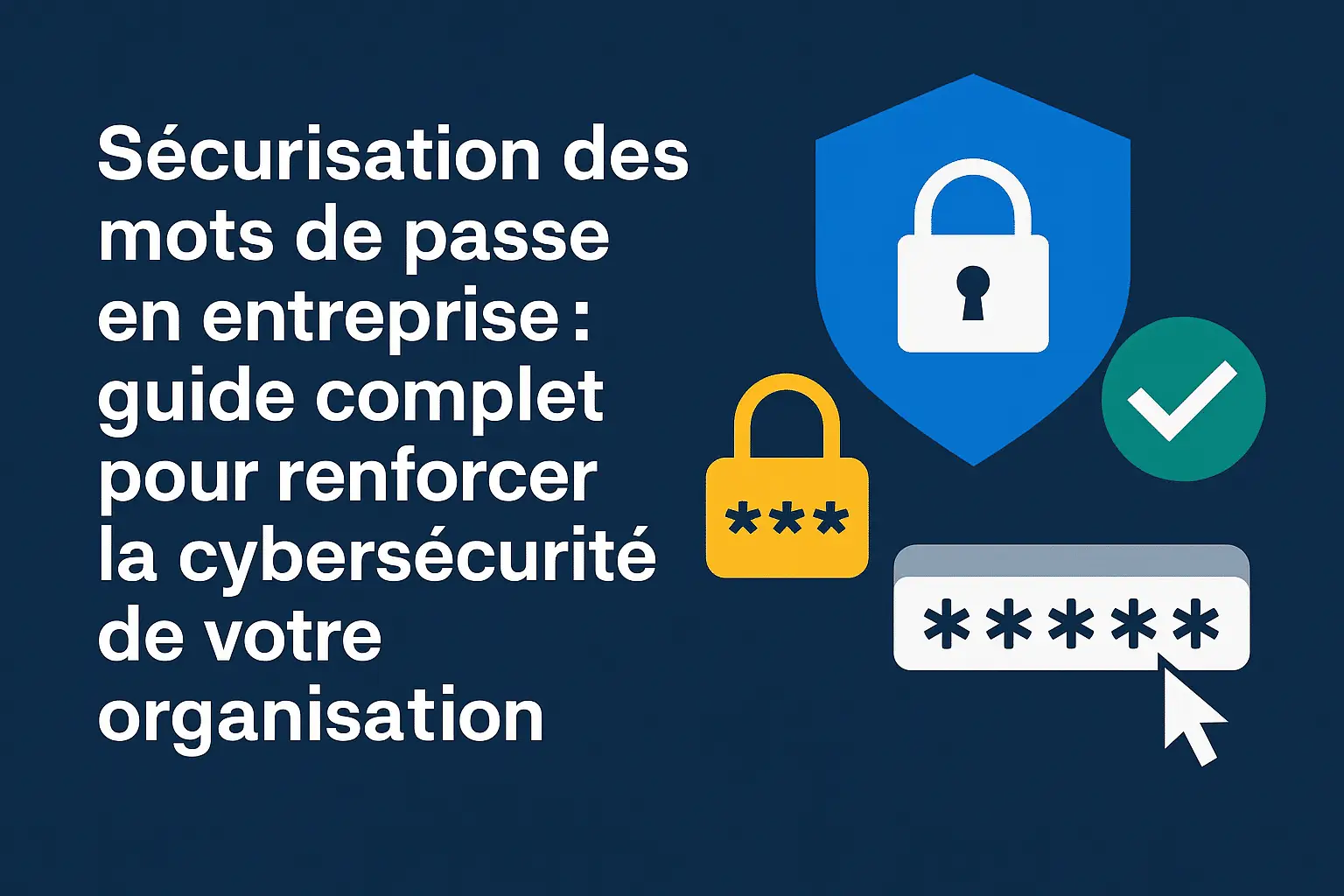 Lire la suite à propos de l’article Comment sécuriser les mots de passe en entreprise : guide pour dirigeants et DSI