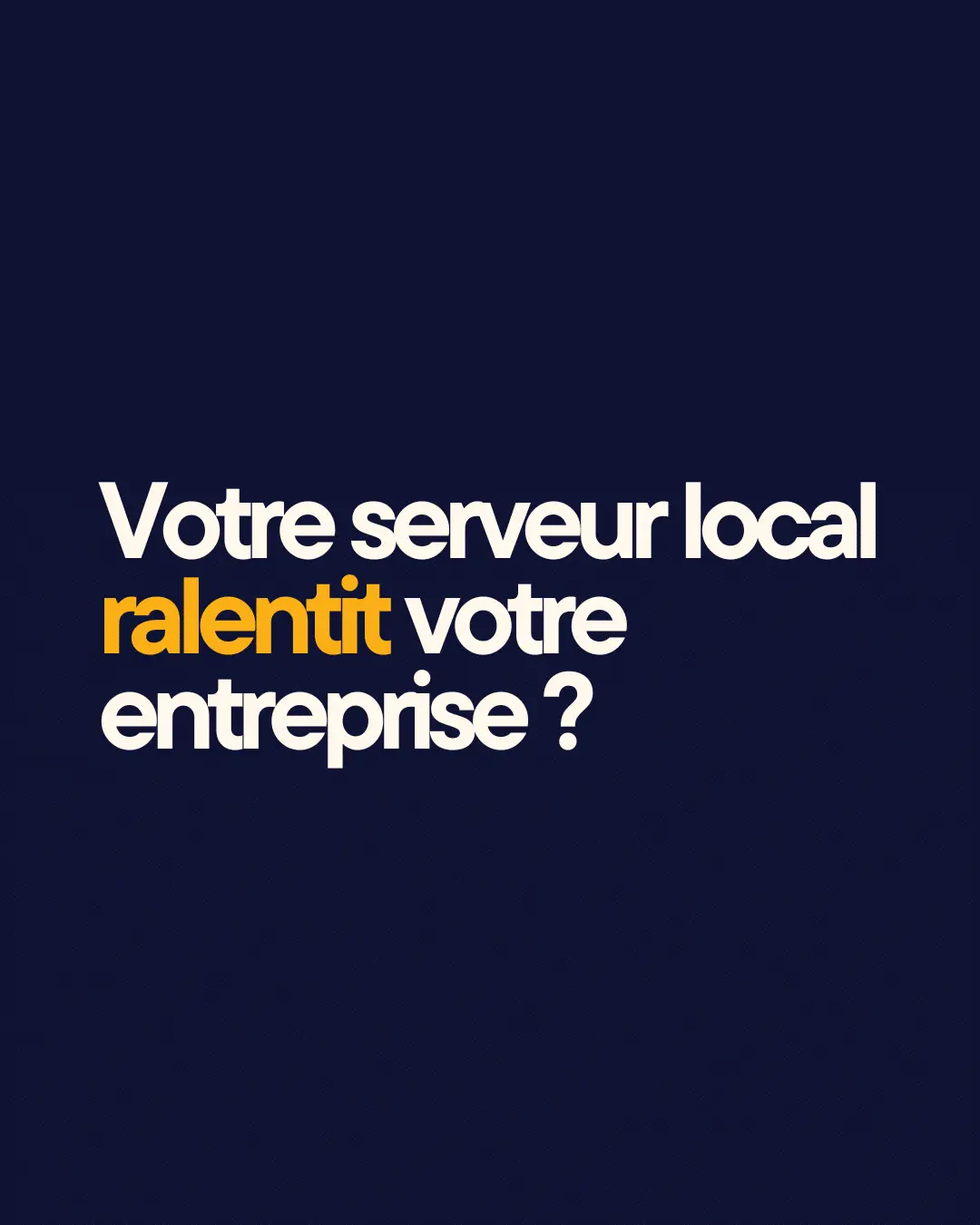 You are currently viewing Votre serveur local ralentit votre entreprise ? Il est temps de passer à l’IaaS