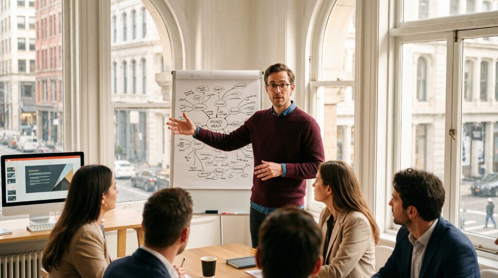 Formation continu en entreprise avec les collaborateurs