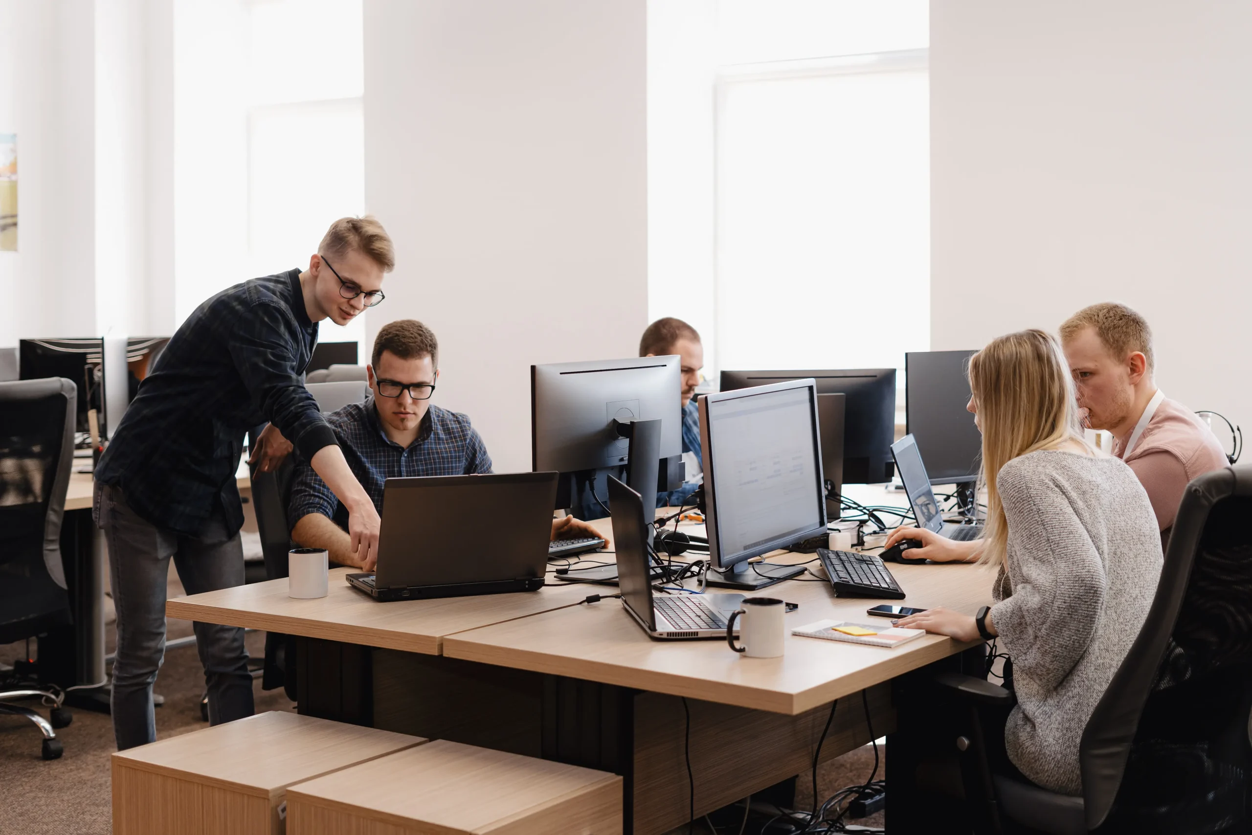 équipe de technicien informatique 