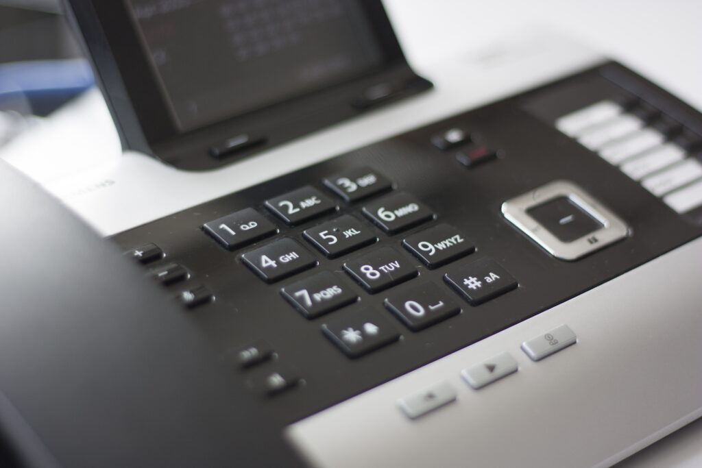 Téléphone fixe d'entreprise